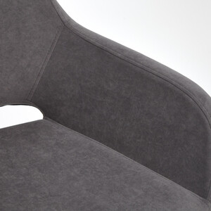 Кресло TetChair Modena хром флок, серый 29