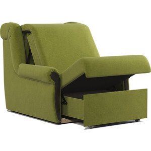 Кресло-кровать Шарм-Дизайн Аккорд М 90 велюр Дрим эппл