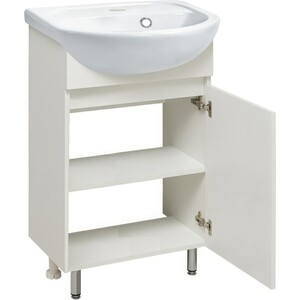 Мебель для ванной Runo Лада 40х33 белая