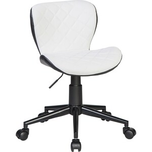 Офисное кресло для персонала Dobrin RORY LM-9700 бело-черный