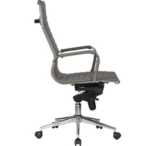 Офисное кресло для руководителей Dobrin CLARK LMR-101F серый