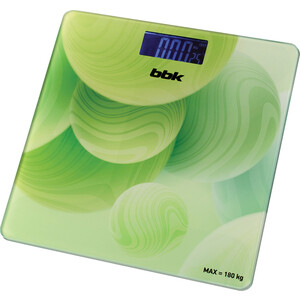 Весы напольные BBK BCS3003G зеленый