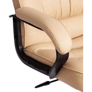 Компьютерное кресло TetChair Кресло СН9944 (22) хром кож/зам, бежевый, 36-34