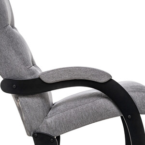 Кресло-качалка Leset Дэми венге, ткань Malmo 90