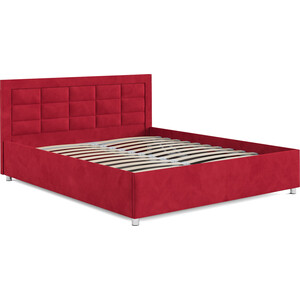 Кровать Mebel Ars Версаль 140 см (кордрой красный)