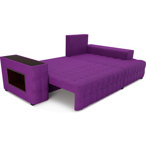 Угловой диван Mebel Ars Мадрид правый угол (фиолет)