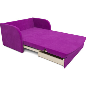 Выкатной диван Mebel Ars Малютка (фиолет)