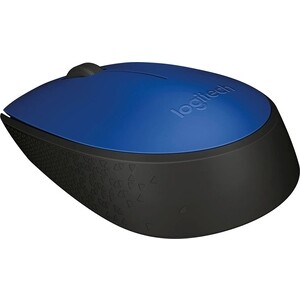 Мышь Logitech M171 Blue (синяя, оптическая, 1000dpi, 2.4 GHz/USB ресивер) (M/N: M-R0060 / C-U0010)
