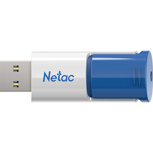 Флеш-накопитель NeTac U182 Blue USB3.0 Flash Drive 64GB,retractable