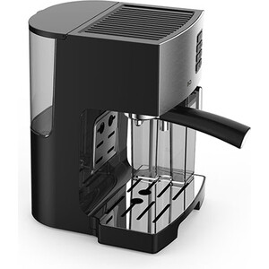 Кофеварка рожковая BQ CM9002 Стальной-Чёрный