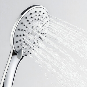 Ручной душ Wasserkraft 3-функциональная, хром (A002)