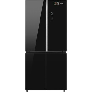 Холодильник Weissgauff WCD 590 NoFrost Inverter Premium Biofresh Black Glass
