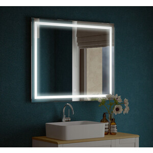 Зеркало Corozo Барго 120х80 подсветка, сенсор, белое (SD-00000860)