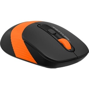 Мышь беспроводная A4Tech Fstyler FG10S black/orange (USB, оптическая, 2000dpi, 4but, silent) (FG10S ORANGE)