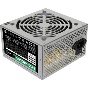 Блок питания Aerocool 600W Eco 600W (ATX, 20+4 pin, 120mm fan, 4xSATA) (ECO-600), 600W Eco 600W (ATX, 20+4 pin, 120mm fan, 4xSATA) (ECO-600)
Блок питания Aerocool 600W Eco 600W (ATX, 20+4 pin, 120mm fan, 4xSATA) (ECO-600), 600W Eco 600W (ATX, 20+4 pin, 120mm fan, 4xSATA) (ECO-600)