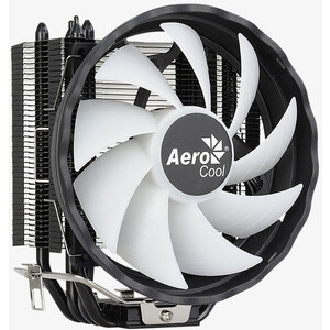 Кулер для процессора Aerocool Rave 4 ARGB 130W / ARGB / PWM / Intel 115X/775/1200/1700 / AMD / Heat pipe 6mm x4