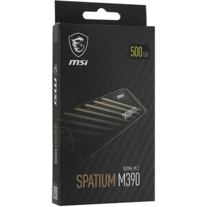 Накопитель MSI SSD 500GB NVMe M.2 SPATIUM M390 (S78-440K170-P83)