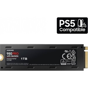 Накопитель Samsung SSD 1TB M.2 980 PRO PCIe Gen 4.0 x4, NVMe (MZ-V8P1T0CW)