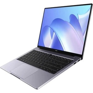 Ноутбук Huawei MateBook KLVL-W56W 14" 2160x1440, Ryzen 5 5500U, 16Гб, SSD 512Гб, Radeon, Win 11 Home, серый, 1.49 кг 53013MNG