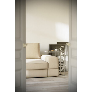 Стол придиванный Мебелик Агами серый мрамор/хром (П0004772)