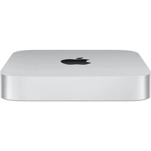 Неттоп Apple Mac mini A2686 slim M2 8 core 16Gb SSD512Gb 10 core GPU macOS GbitEth WiFi BT серебристый (Z16L000GR)