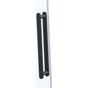 Душевая дверь Vincea Como Soft 110х195 прозрачная, черная (VDS-1CS110CLB)