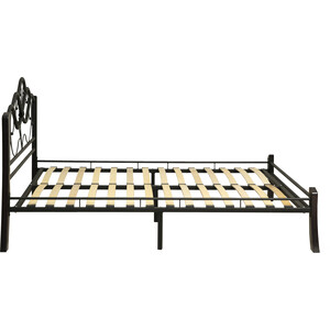 Кровать двухместная ОЛМЕКО 42.50 Антея (ш.1600) (металл черный) (ML876880454)