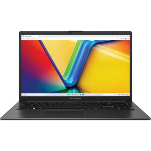Ноутбук Asus E1504GA-BQ345W 15.6" Intel N200(1Ghz)/8Gb/256Gb/Int:Intel UHD Graphics/Win11Home/Mixed Black (90NB0ZT2-M00HJ0)