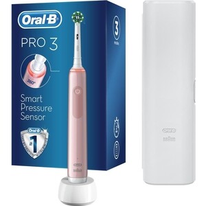 Электрическая зубная щетка Oral-B Pro 3/D505.513.3X розовый