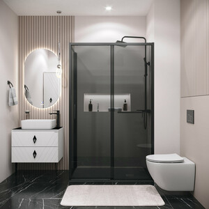 Душевой уголок Grossman Style 130x70 тонированный, черный матовый (120.K33.05.1370.21.10), Style 130x70 тонированный, черный матовый (120.K33.05.1370.21.10)
Душевой уголок Grossman Style 130x70 тонированный, черный матовый (120.K33.05.1370.21.10), Style 130x70 тонированный, черный матовый (120.K33.05.1370.21.10)