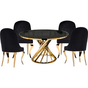 Обеденная группа Woodville Аган black / gold (599483), Аган black / gold (599483)
Обеденная группа Woodville Аган black / gold (599483), Аган black / gold (599483)