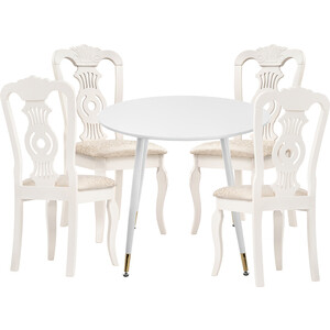 Обеденная группа Woodville Эдолина white / butter white (579070), Эдолина white / butter white (579070)
Обеденная группа Woodville Эдолина white / butter white (579070), Эдолина white / butter white (579070)