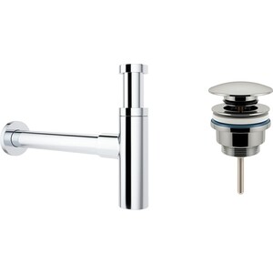 Сифон для раковины Wellsee Drainage System с донным клапаном, хром (182119003), Drainage System с донным клапаном, хром (182119003)
Сифон для раковины Wellsee Drainage System с донным клапаном, хром (182119003), Drainage System с донным клапаном, хром (182119003)