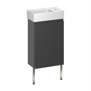 Тумба с раковиной Wellsee WC Area 40х22 напольная, смеситель справа, матовая темно-серая (221802003), WC Area 40х22 напольная, смеситель справа, матовая темно-серая (221802003)
Тумба с раковиной Wellsee WC Area 40х22 напольная, смеситель справа, матовая темно-серая (221802003), WC Area 40х22 напольная, смеситель справа, матовая темно-серая (221802003)