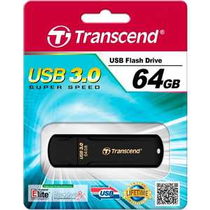 Флеш-диск Transcend 64GB JetFlash 700 Черный (TS64GJF700)