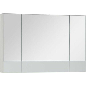 Зеркальный шкаф Aquanet Верона 100 с подсветкой, белый (175383, 179947)