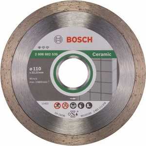Алмазный диск Bosch 110х22.2 мм Standard for Ceramic (2.608.602.535)