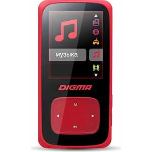 MP3 плеер Digma Cyber 2 8Gb red