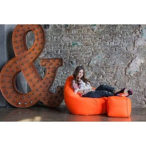 Кресло-мешок DreamBag Оранжевое Фьюжн XL 125х85