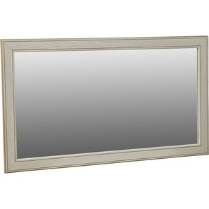 Зеркало Мебелик Васко В 61Н белый ясень, золото (П0001729)