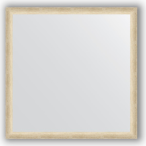 Зеркало в багетной раме Evoform Definite 70x70 см, состаренное серебро 37 мм (BY 0661)