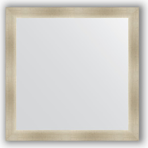 Зеркало в багетной раме Evoform Definite 74x74 см, травленое серебро 59 мм (BY 0667)