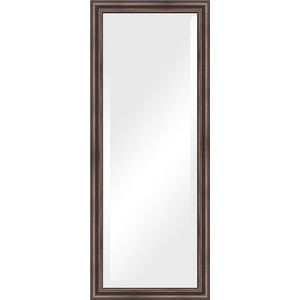 Зеркало с фацетом в багетной раме поворотное Evoform Exclusive 56x141 см, палисандр 62 мм (BY 1164)