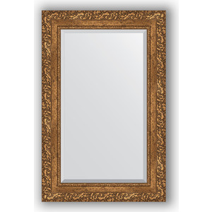 Зеркало с фацетом в багетной раме поворотное Evoform Exclusive 55x85 см, виньетка бронзовая 85 мм (BY 1240)