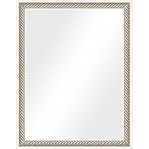 Зеркало в багетной раме Evoform Definite 35x45 см, витое серебро 28 мм (BY 1326)