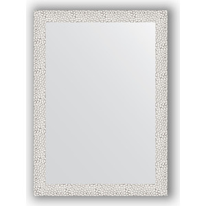 Зеркало в багетной раме поворотное Evoform Definite 51x71 см, чеканка белая 46 мм (BY 3034)