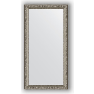 Зеркало в багетной раме поворотное Evoform Definite 54x104 см, виньетка состаренное серебро 56 мм (BY 3072)