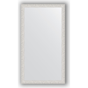 Зеркало в багетной раме поворотное Evoform Definite 61x111 см, чеканка белая 46 мм (BY 3194)