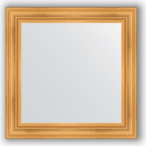 Зеркало в багетной раме Evoform Definite 82x82 см, травленое золото 99 мм (BY 3251)