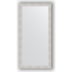 Зеркало в багетной раме поворотное Evoform Definite 76x156 см, серебреный дождь 70 мм (BY 3336)